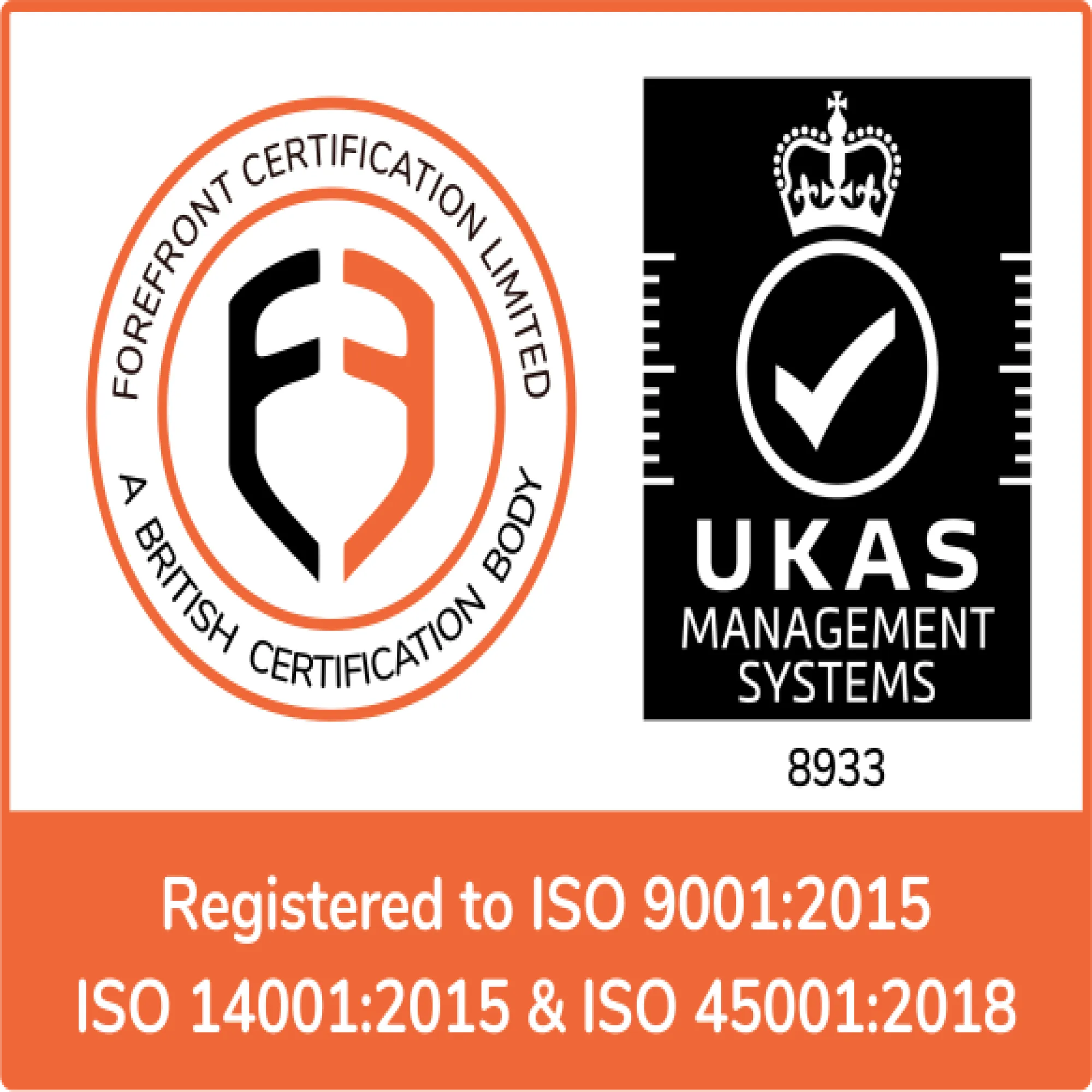 ISO accreditations