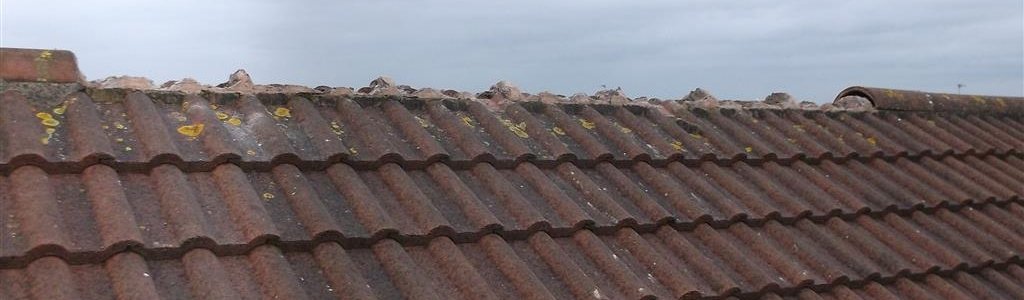 Roof Damaged In Recent Storms