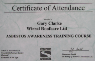 Asbestos Awareness Qualifications